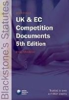 Blackstone s UK & EC Competition Documents 5/e