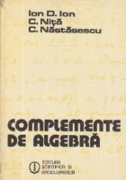 Complemente de algebra Complemente de algebra