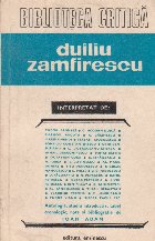 Duiliu Zamfirescu interpretat de...