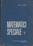 Matematici speciale, Volumul al II-lea (Sabac) Matematici speciale, Volumul al II-lea (Sabac)