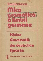 Mica gramatica limbii germaane