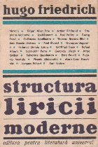 Structura liricii moderne Structura liricii moderne
