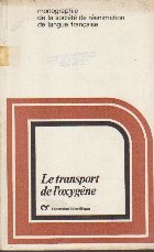 Le Transport de L Oxygene Le Transport de L Oxygene